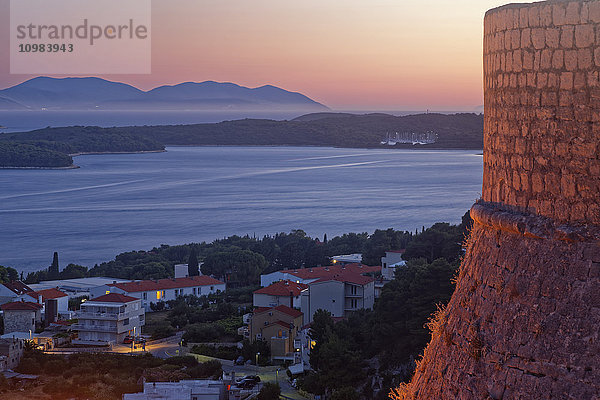 Kroatien  Insel Hvar  Hvar und Hafen