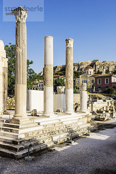 Griechenland  Athen  Römische Agora  Säulen