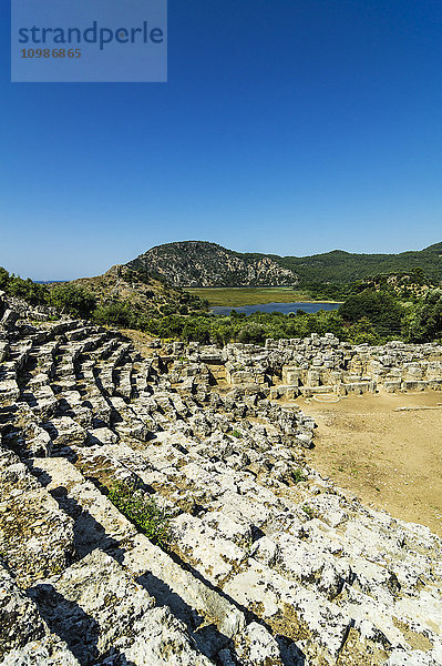 Türkei  Dalyan  Amphitheater der antiken Stadt Kaunos