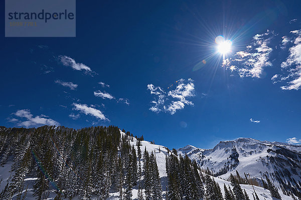 Berglandschaft in Salt Lake City  USA