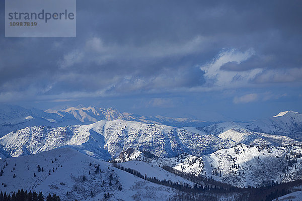 Berglandschaft in Salt Lake City  USA