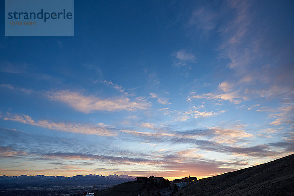 Berglandschaft in Salt Lake City  USA