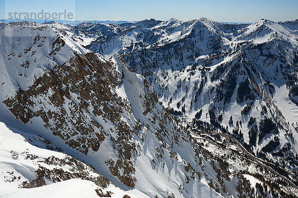 Berglandschaft in Salt Lake City  USA