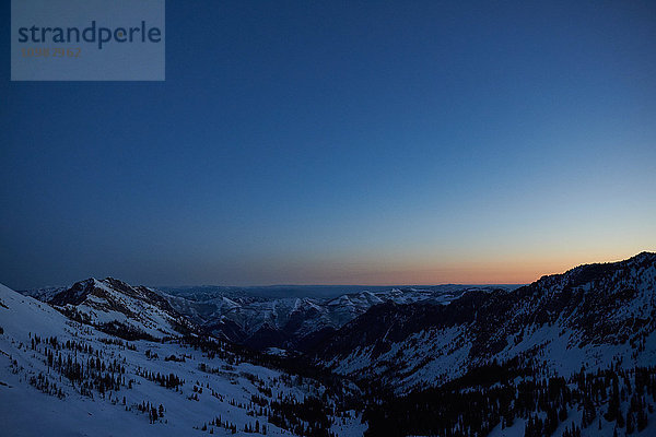 Berglandschaft in Salt Lake City  USA