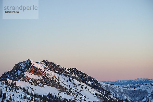 Berglandschaft in Salt Lake City  USA