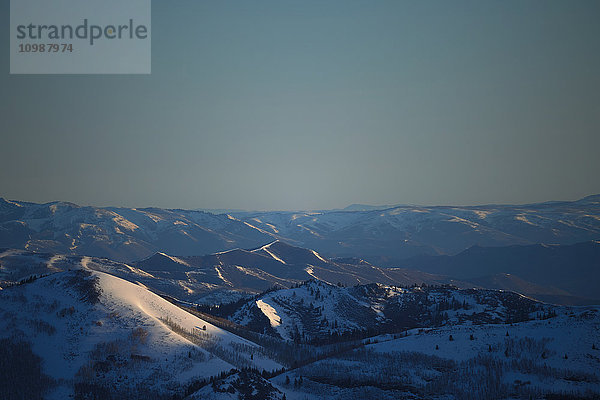 Berglandschaft in Salt Lake City  USA