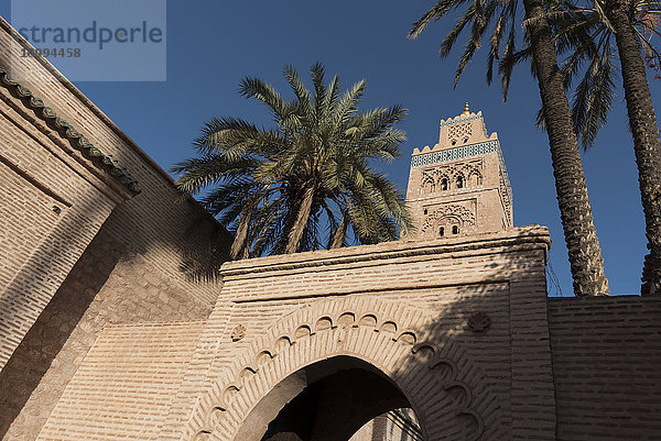 Koutoubia-Moschee  Medina  Marrakesch  Marokko