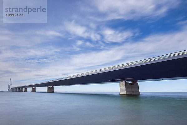 Brücke über den Großen Belt zwischen Fünen und Seeland  Dänemark