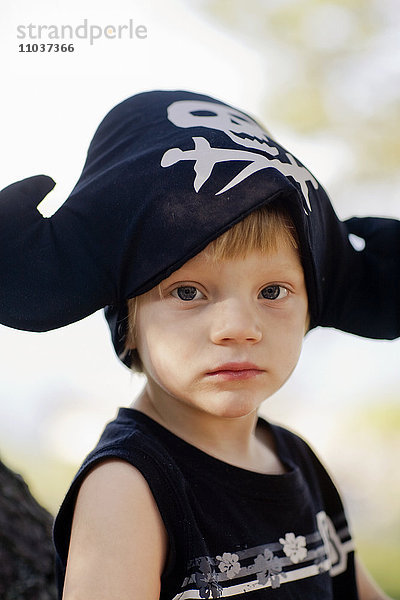 Als Pirat verkleideter Junge  Schweden.
