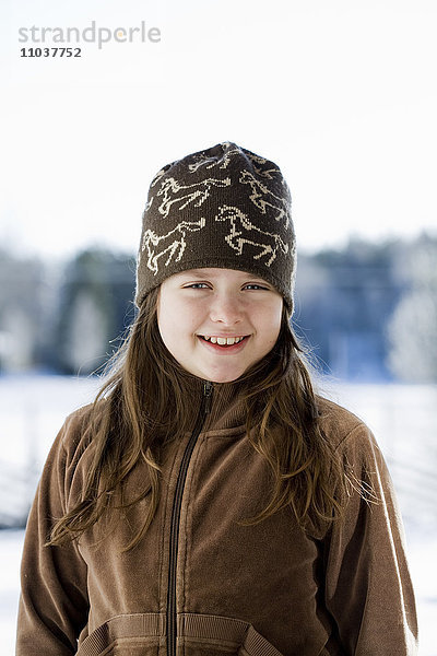 Porträt eines Mädchens  Schweden.