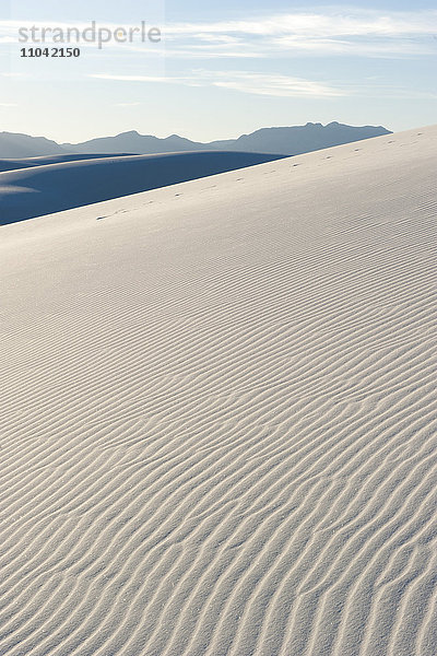 White Sands National Monument  New Mexico  USA