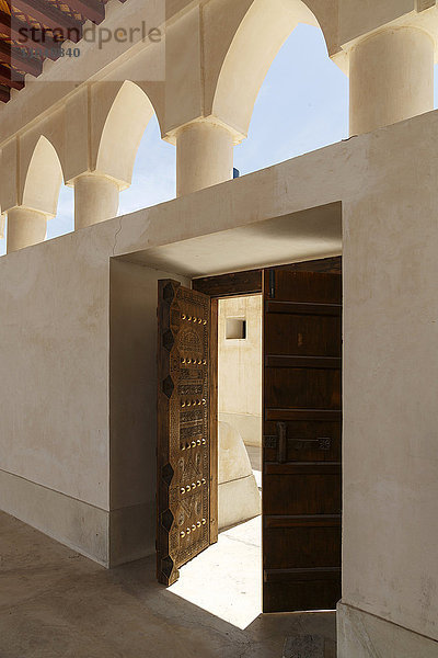 Offene Türen der Moschee