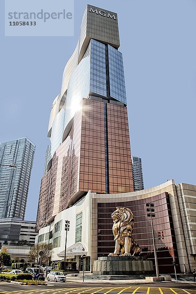 MGM Macau Casino und Hotel  Macao  China  Asien