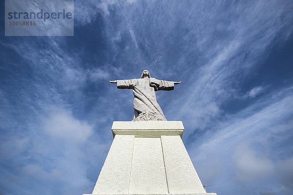 Cristo-Rei-Statue  Christusstatue  Ponta do Garajau  Santa Cruz  Madeira  Portugal  Europa