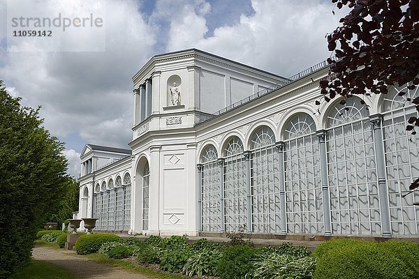 Orangerie im Schlosspark  Putbus  Insel Rügen  Mecklenburg-Vorpommern  Deutschland  Europa