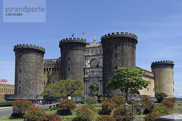 Castel Nuovo  Neapel  Kampanien  Italien  Europa