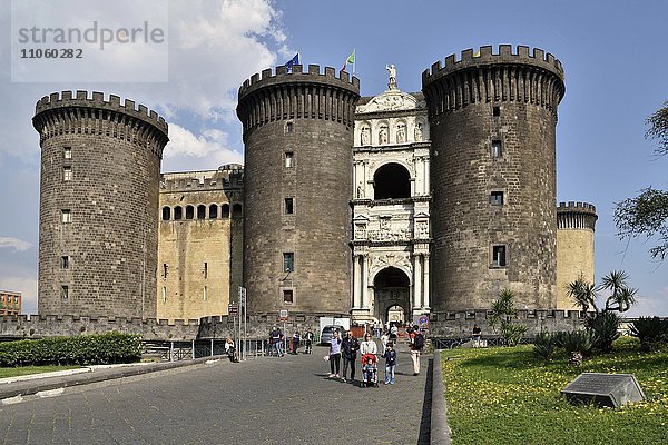 Castel Nuovo  Neapel  Kampanien  Italien  Europa