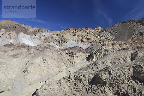 Farbige Felsen  Artist's Palette am Artists Drive  Death Valley  USA  Nordamerika