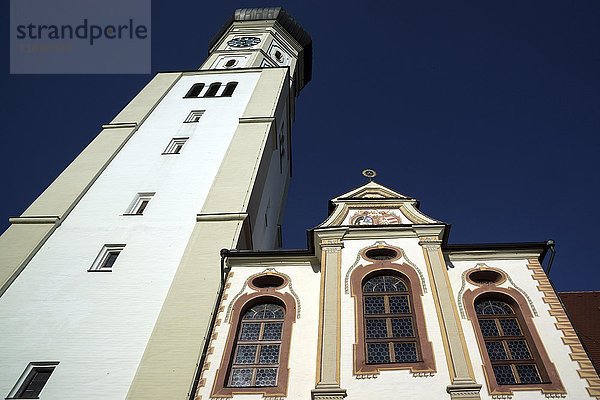 Klosterkirche des Kloster Ursberg der franziskanischen St. Josefskongregation  Ursberg  Bayern  Deutschland  Europa