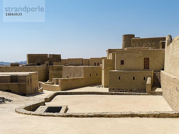 Fort Bahal  Festung Hisn Tamah  UNESCO Weltkulturerbe  Hajar al Gharbi Berge  Dhakiliya Region  Sultanat von Oman