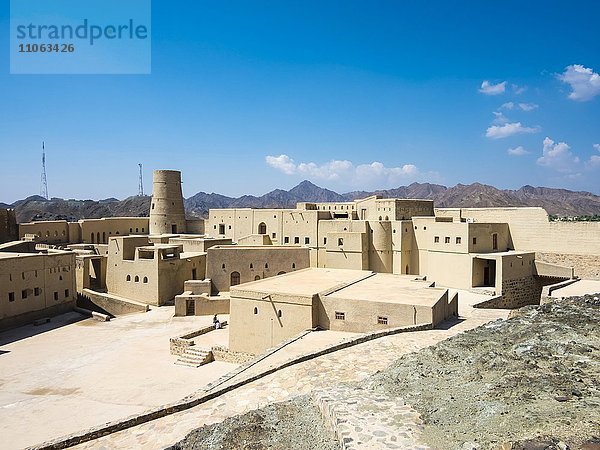 Fort Bahal  Festung Hisn Tamah  UNESCO Weltkulturerbe  Hajar al Gharbi Berge  Dhakiliya Region  Sultanat von Oman