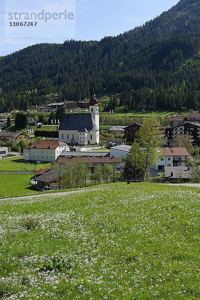 Pfarrkirche St. Johannes  Achenkirch  Tirol  Österreich  Europa