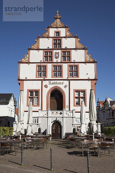 Rathaus  Bad Salzuflen  Nordrhein-Westfalen  Deutschland  Europa