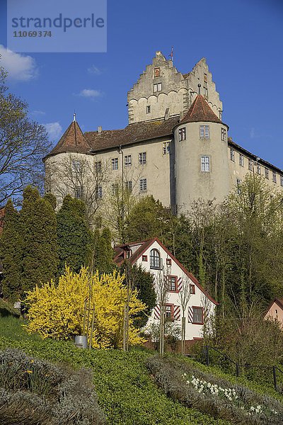 Alte Burg  Altes Schloss  Meersburg  Baden-Wuerttemberg  Deutschland  Europa