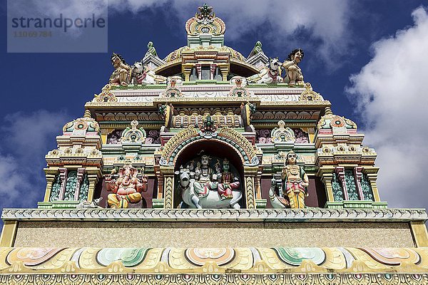 Hindu-Tempel bei Curepipe  Mauritius  Afrika