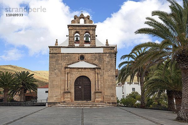 Kirche Ermita de Nuestra Señora de la Peña  Vega de Rio Palmas  Fuerteventura  Kanarische Inseln  Spanien  Europa