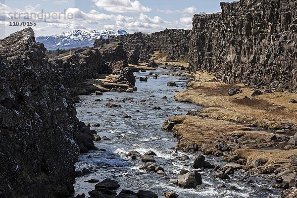 Europa Fluss Teller Nordamerika zerbrechen brechen bricht brechend zerbrechend zerbricht zeigen Eurasien Island Thingvellir Nationalpark