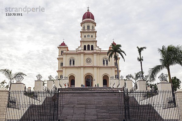 Wallfahrtskirche  Basilika der Barmherzigen Jungfrau von Cobre  Virgin de la Caridad del Cobre  bei Santiago de Cuba  Provinz Santiago de Cuba  Kuba  Nordamerika