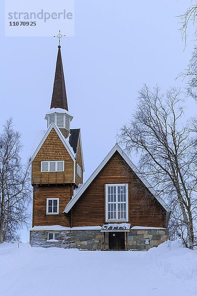Kirche von Karesuando  Norrbottens län  Schweden  Europa