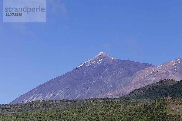 Pico del Teide  Nationalpark Teide  Teneriffa  Kanarische Inseln  Spanien  Europa