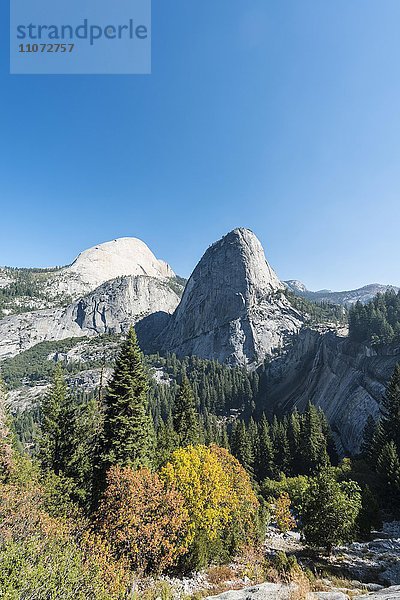 Liberty Cap  Yosemite Nationalpark  Kalifornien  USA  Nordamerika