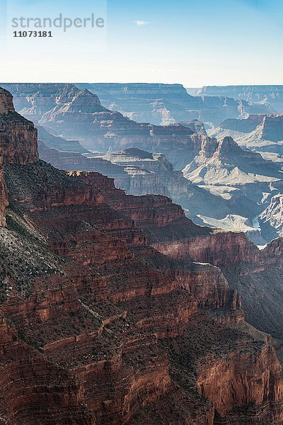 Felsformationen  South Rim  Grand Canyon  Grand Canyon Nationalpark  Arizona  USA  Nordamerika