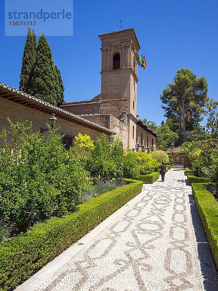 Antico convento di San Francesco  Alhambra  Granada  Andalusien  Spanien  Europa