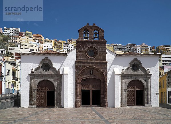 Kirche Iglesia Nuestra Senora de la Asunción  San Sebastian  La Gomera  Kanarische Inseln  Spanien  Europa