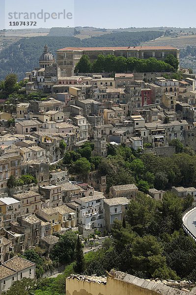 Die Altstadt Ragusa Ibla  Sizilien  Italien  Europa