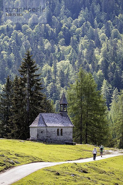 St.-Anna-Kapelle auf der Hemmersuppenalm  Reit im Winkl  Oberbayern  Bayern  Deutschland  Europa