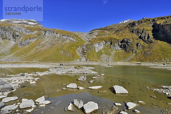 Nassfeld Speichersee  Nationalpark Hohe Tauern  Kärnten  Österreich  Europa