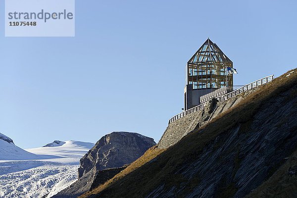 Wilhelm-Swarovski-Beobachtungswarte  Franz-Josefs-Höhe  Nationalpark Hohe Tauern  Kärnten  Österreich  Europa