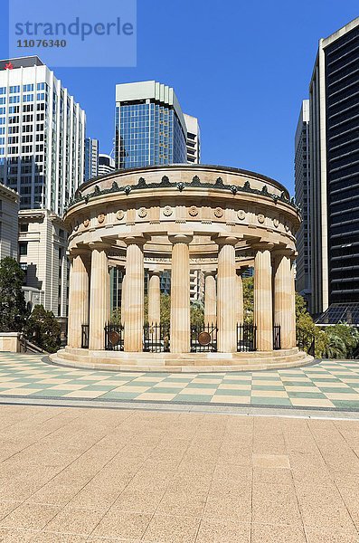 Shrine of Remembrance  Anzac Square  Brisbane  Queensland  Australien  Ozeanien