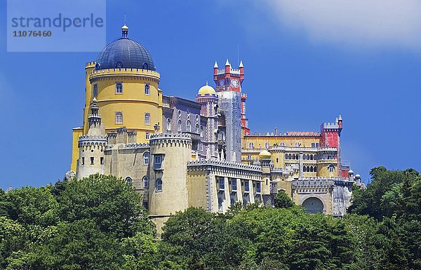 Palácio Nacional da Pena  Schloss  Sintra  Portugal  Europa