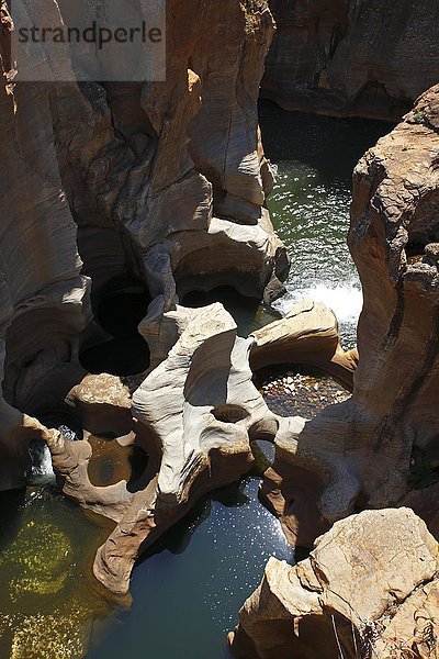 Bourke?s Luck Potholes  Blyde River Canyon  Panorama Route  Provinz Mpumalanga  Republik Südafrika  Afrika
