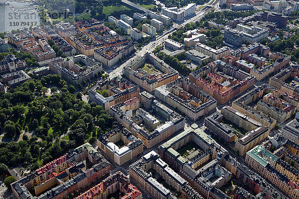 Luftaufnahme der Stadt