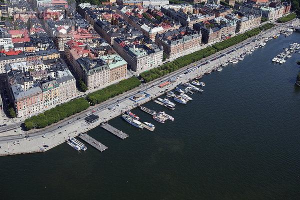 Luftaufnahme der Uferpromenade