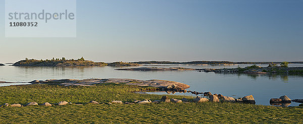 Panoramablick auf den See