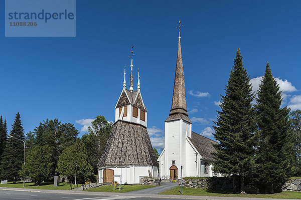 Finnland  Tornio  Holzkirche  evangelisch-lutherische Kirche