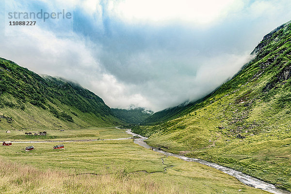 norwegen  hedmark  Tufsindalen Tal